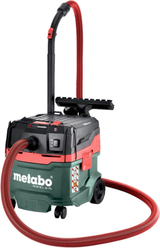 Metabo AS 36-18 L 20 PC Accu-zuiger 18V; ; met handmatige filterreiniging — afbeelding 4