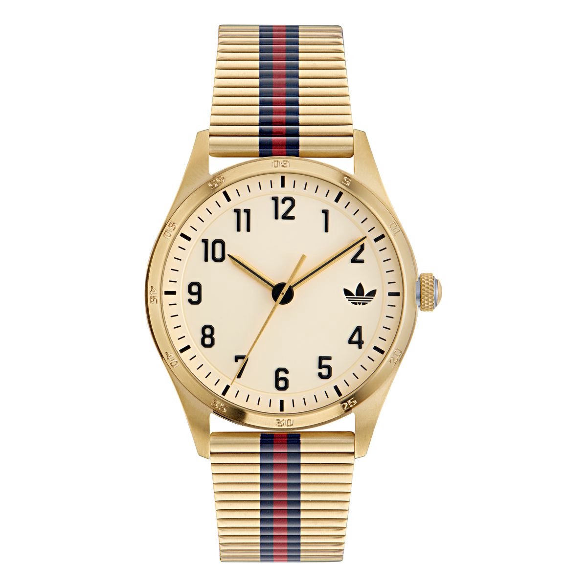 Adidas Originals Code Four AOSY23530 Horloge - Staal - Goudkleurig - Ø 42 mm