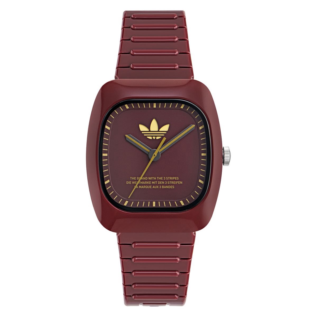 Adidas Originals Retro Wave Two AOSY24028 Horloge - Kunststof - Rood - Ø 37 mm