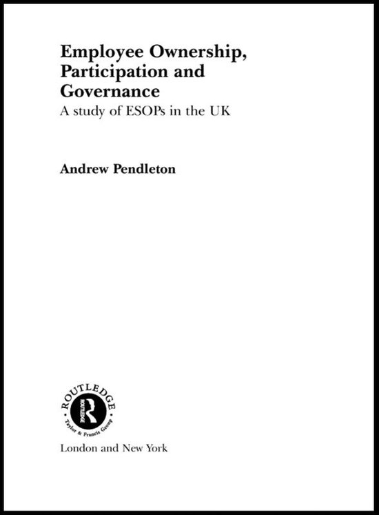 Routledge Research in Employment Relations - Employee Owners ... - cover