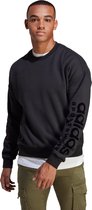 adidas Sportswear Lounge Fleece Sweatshirt - Heren - Zwart- S