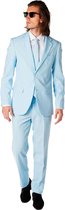 OppoSuits Cool Blue - Mannen Kostuum - Blauw - Feest - Maat 50