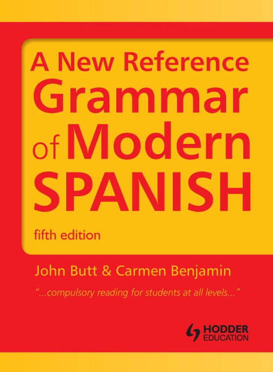 New Reference Grammar Modern Spanish 5th - cover