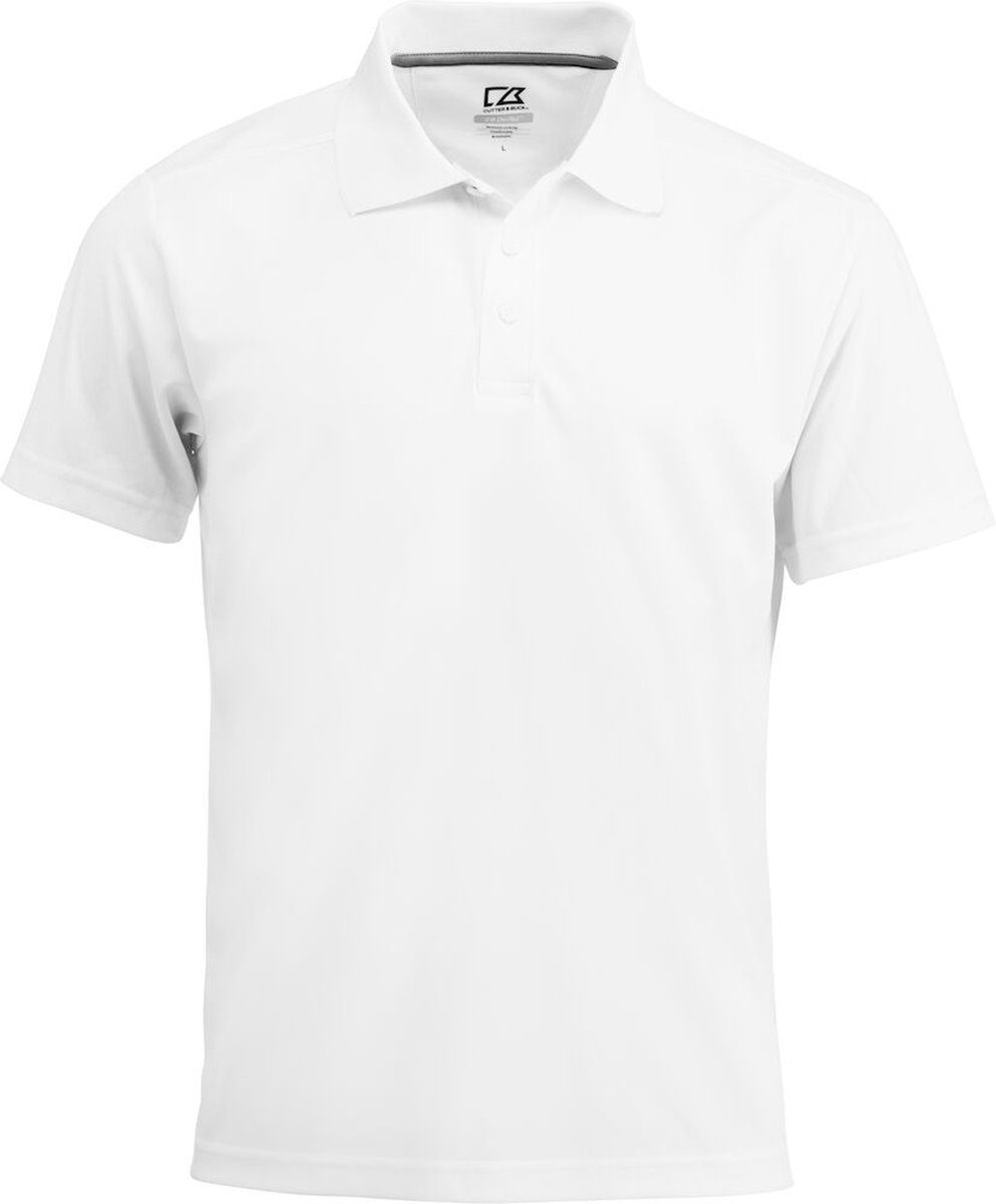 Cutter & Buck Kelowna Polo Heren 354400 - Wit - S