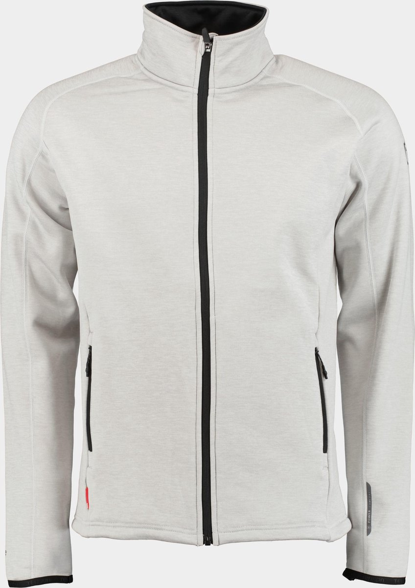 Tenson TXlite Midlayer Zip Heren 465017401 - Lichtgrijs - S