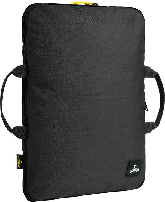 Cube d'emballage de compression NOMAD® | Taille L | Cube de compression puissant | Noir | Cube d'emballage organisateur de bagages