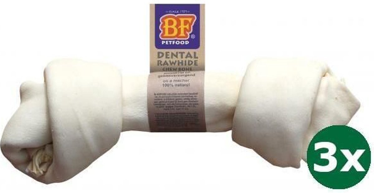 3xlarge 27-29 cm Biofood knoop naturel hondensnack