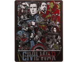 Captain America: Civil War - [4K UHD + Blu-ray] Mondo Edition (Steelbook)
