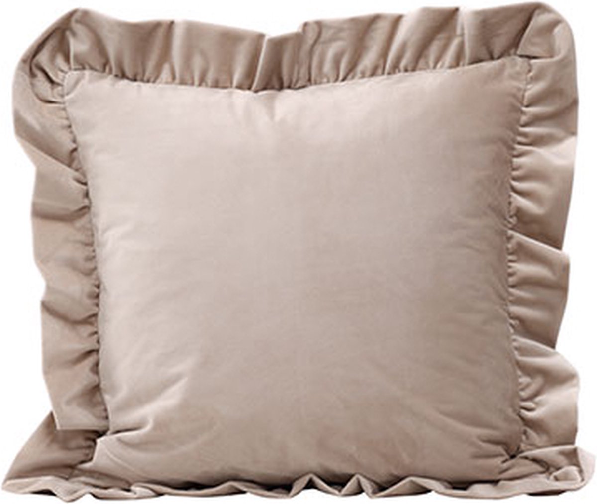 Hailey kussensloop 50x50cm beige.