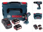 Bosch Professional GSB 18V-21 accu klopboormachine 18V 55Nm + 2x accu 5.0Ah + lader + L-Boxx