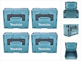 Makita MAKPAC maat 3 kunststof koffer 395 x 295 x 215 mm 4 st. ( 4x 821551-8 )