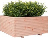 vidaXL - Plantenbak - 100x100x49,5 - cm - massief - douglashout