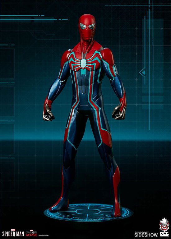 Foto: Marvel spider man game spider man velocity suit 1 10 scale statue