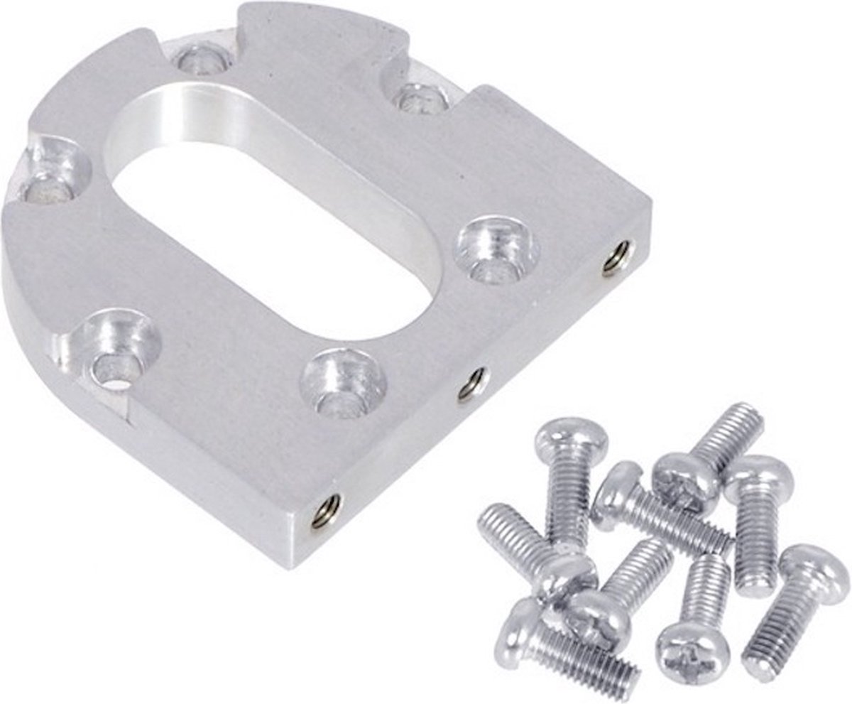 Machined Aluminum Bracket for 37D mm Metal Gearmotors Pololu 1995