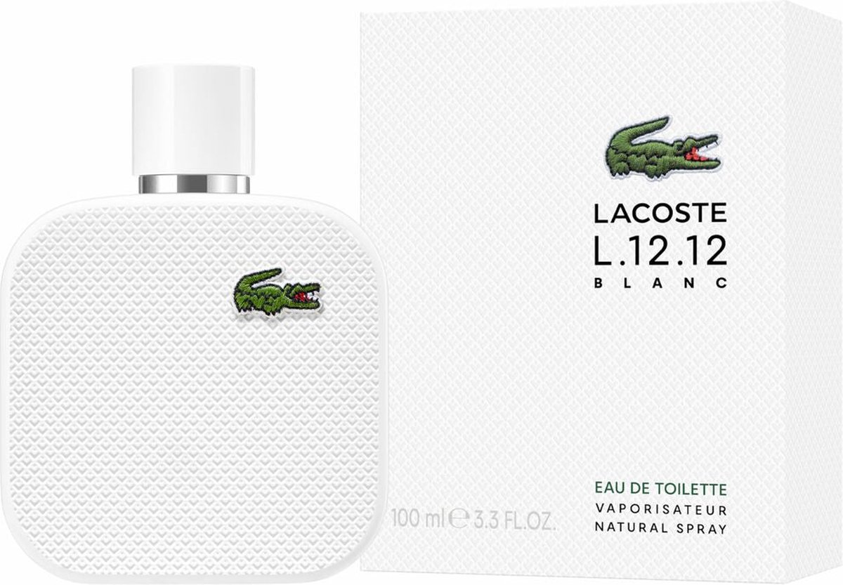 Eau de Lacoste L.12.12 Blanc eau de toilette spray 100 ml