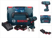 Bosch GHG 18V-50 Professionele snoerloze heteluchtblazer 18 V 300° C / 500° C + 2x accu 5.0 Ah + lader + L-Boxx