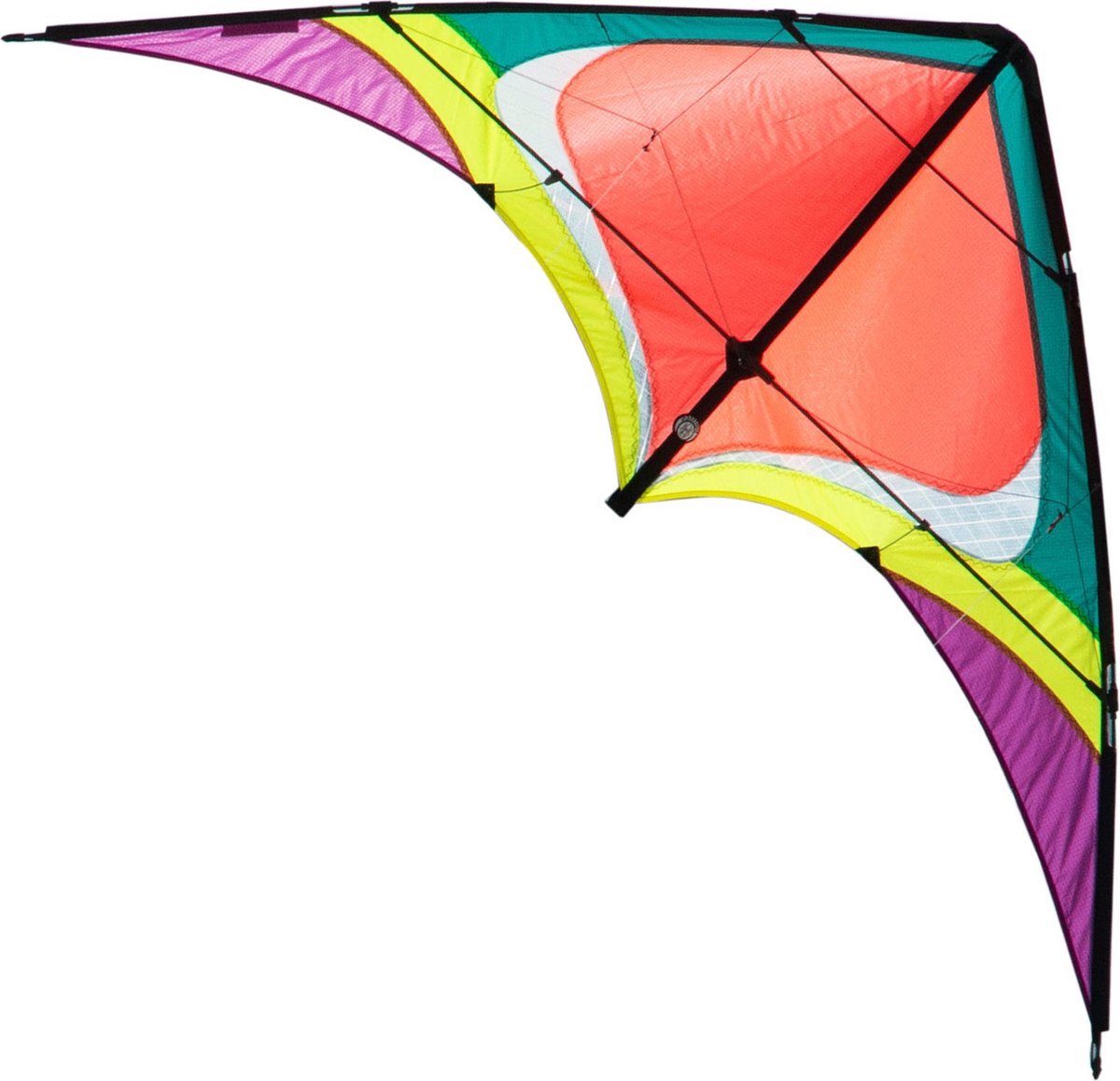 Stuntvlieger Spiderkites Soulmate 2 Neon 20068 Neon 60 x 148 cm