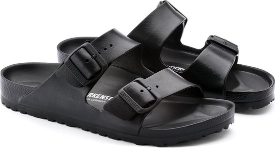 Foto: Birkenstock arizona eva dames slippers small fit black maat 40