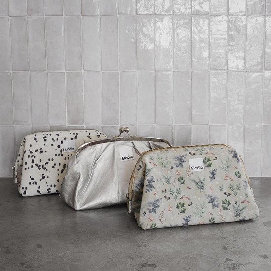 Elodie Toilettasje Zip&Go - Luieretui - Toilettasje baby - Kraam cadeau- Kraammand - Dalmatian Dots van Elodie — afbeelding 3