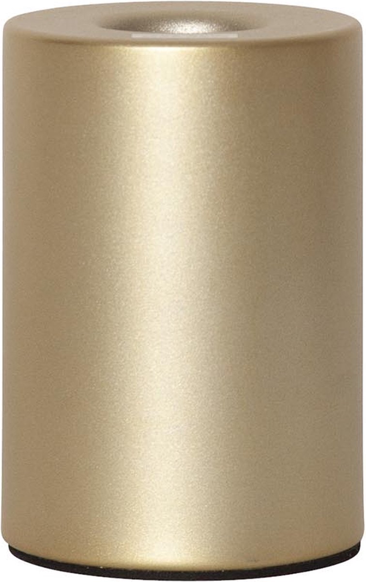 Star Trading Kleine E14-lampvoet 'Tiny' voor kleinere lampen, metaal, 10cm, goud mat
