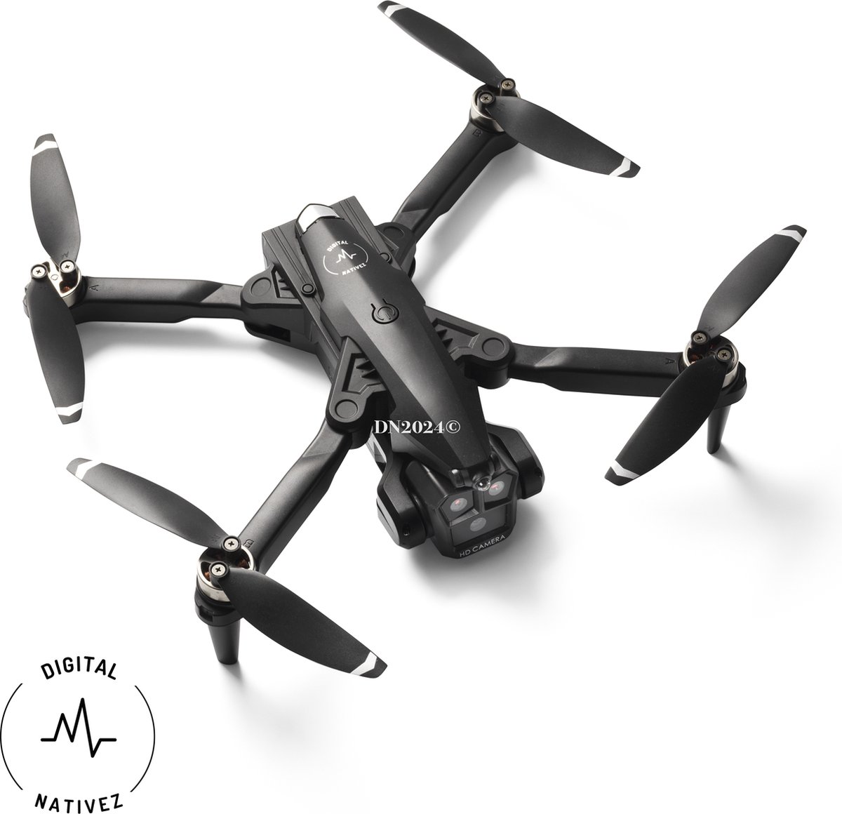Digital Nativez Pro Drone - Triple Camera 4K - Borstelloze Motoren - GPS - Smart Follow incl. optical flow en opbergcase – foto 2