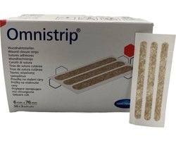 Hartmann - Omnistrip wondhechtstrips / zwaluwstaartjes - 6 x 101mm
