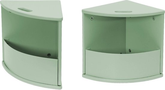sweeek - Kindertafel en 4 stoelen met leisteen effect en opbergruimte van Sweeek — afbeelding 3