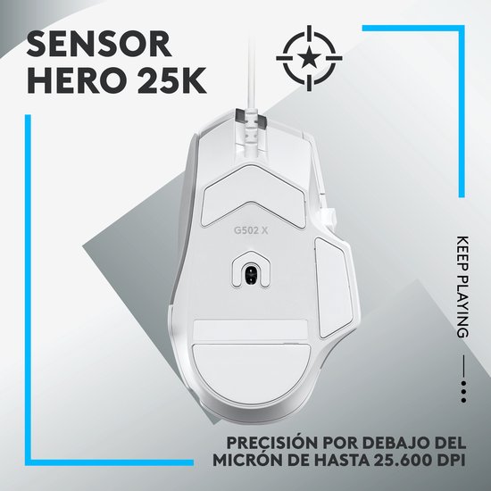 Logitech G502 X (White) (5/8)