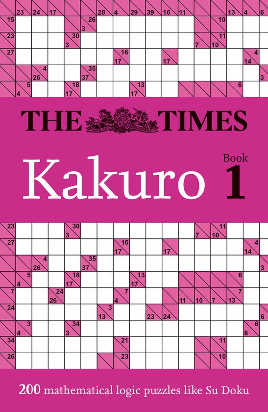 The Times Puzzle Books-The Times Kakuro Book 1