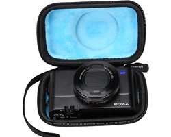 Travel Case voor Sony RX100 VA RX100 VI RX100 V RX100 IV RX100 III RX100 II Zwart - 20.1MP Digitale Camera Reizen
