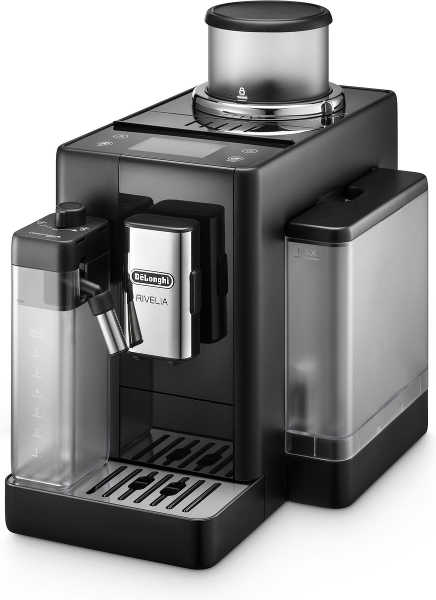 DE LONGHI Rivelia EXAM440.55.B Volautomatische espressomachine Zwart