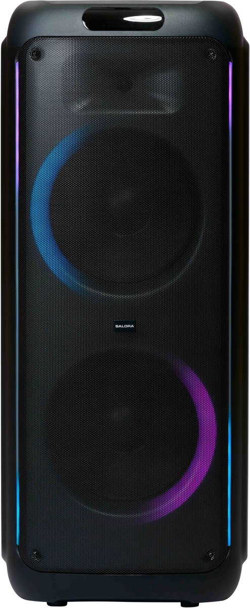 Salora PartySpeaker XXL1 Draadloze stereoluidspreker Zwart 120 W van Salora — afbeelding 5
