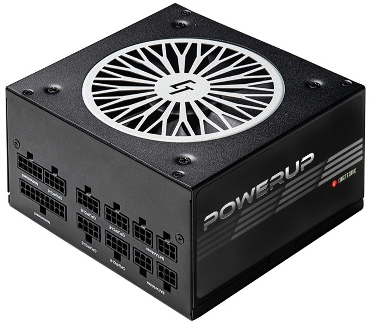 Chieftec PowerUp GPX-850FC power supply unit 850 W 20+4 pin ATX ATX Zwart