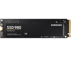 Samsung 980 - Interne SSD - PCIe 3.0 - NVMe M.2 - 1 TB