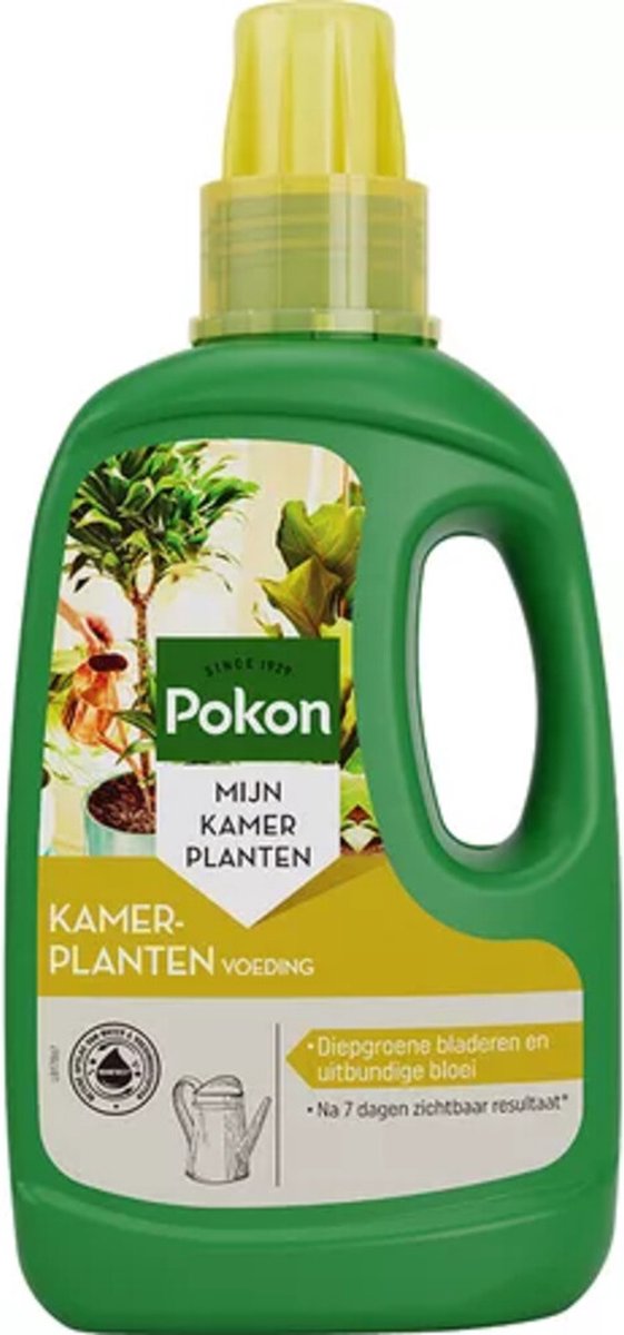 Pokon - Plantenvoeding Kamerplanten - 12 x 500 ml - Voordeelverpakking