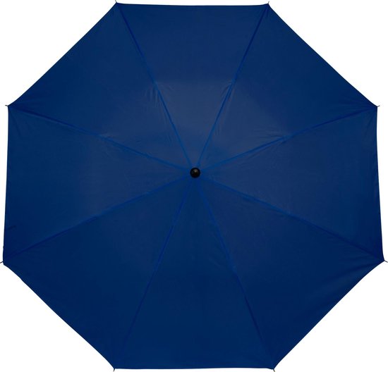 Parapluie - bleu foncé - polyester - D93 cm - pliable - petit parapluie - protection pluie