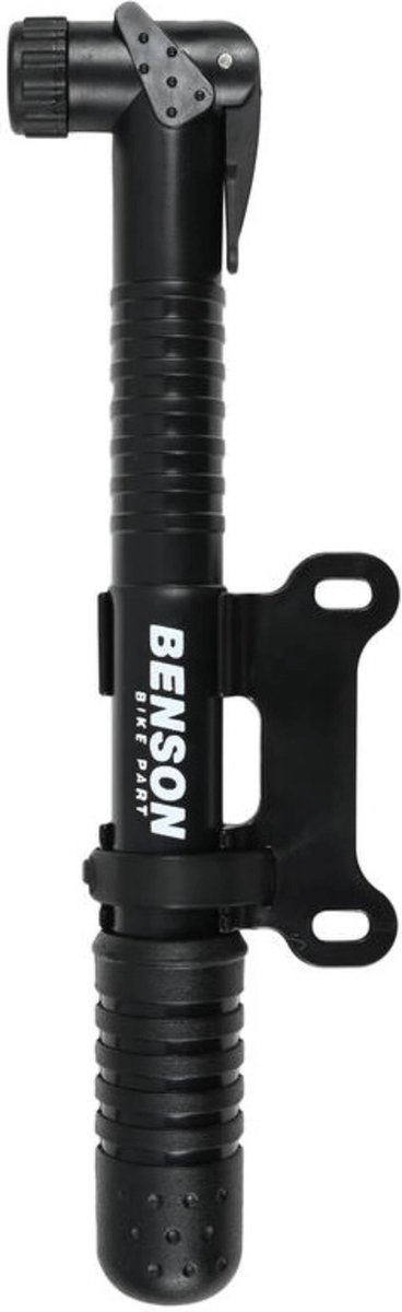 Benson Mini Fietspomp - incl. accessoires - 23 cm - Fietspompen