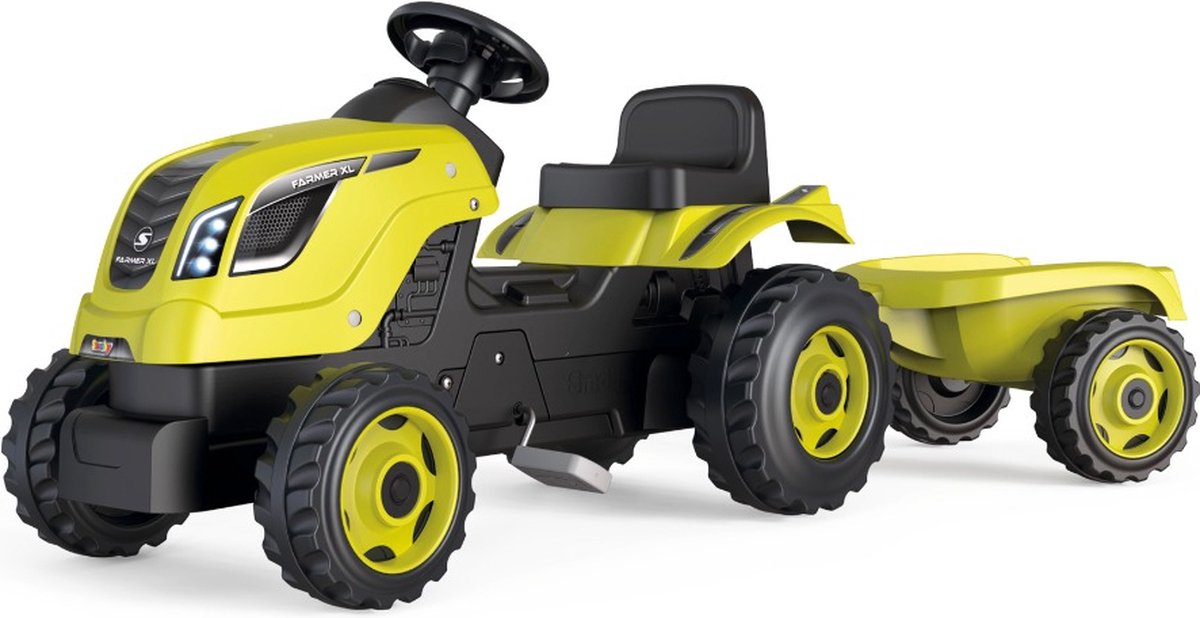 Smoby - Driewieler Smoby Tractor Aanhanger