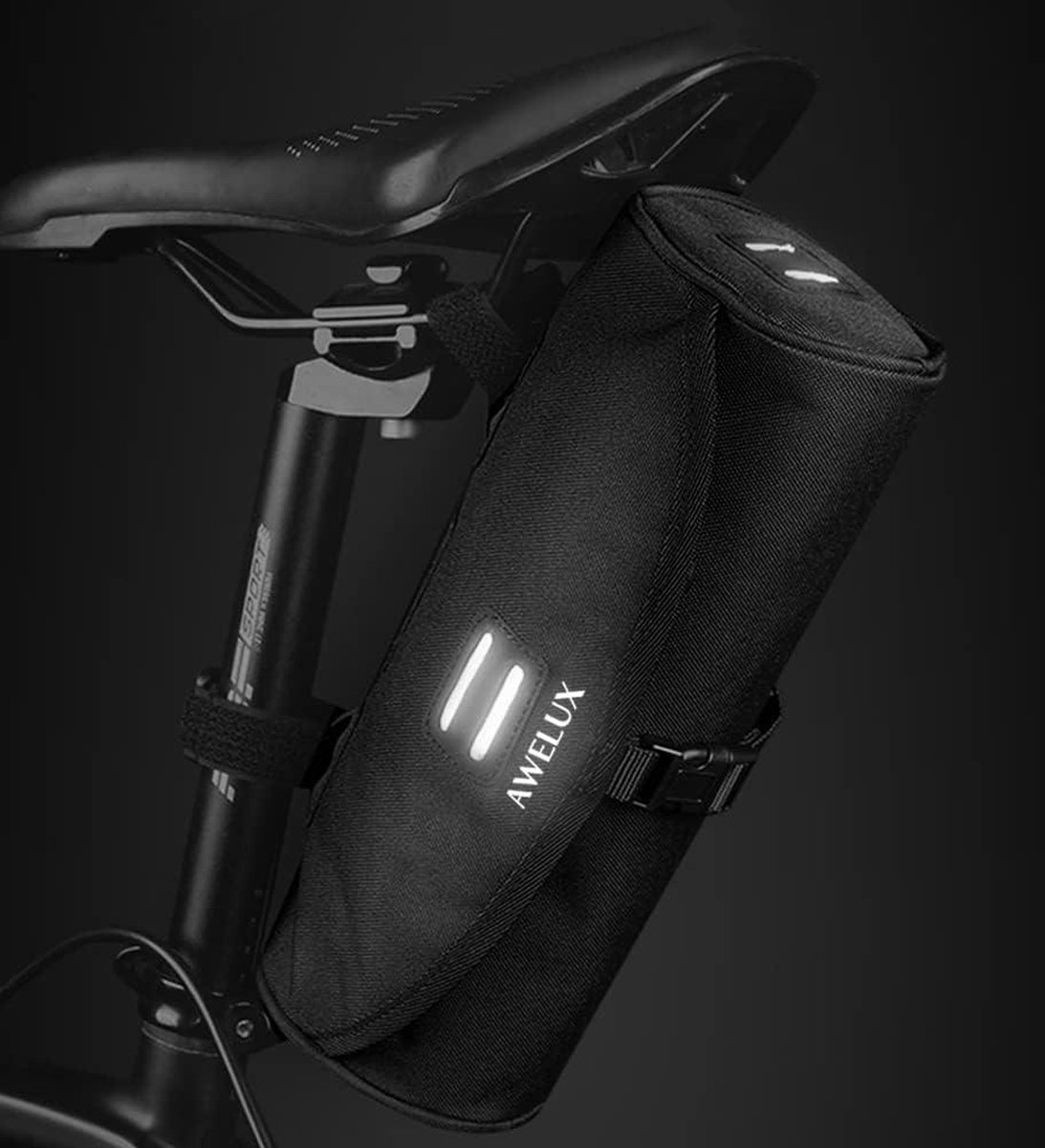 2L Fietsstuurtas - Waterdichte Frame Bag - Afneembare Schouderriem - Fietsen Opbergtas voor Road Mountainbike - Commuter Touring Bike Accessoires