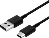 Bol.com USB-A naar USB-C Kabel 0.8 Meter Zwart aanbieding