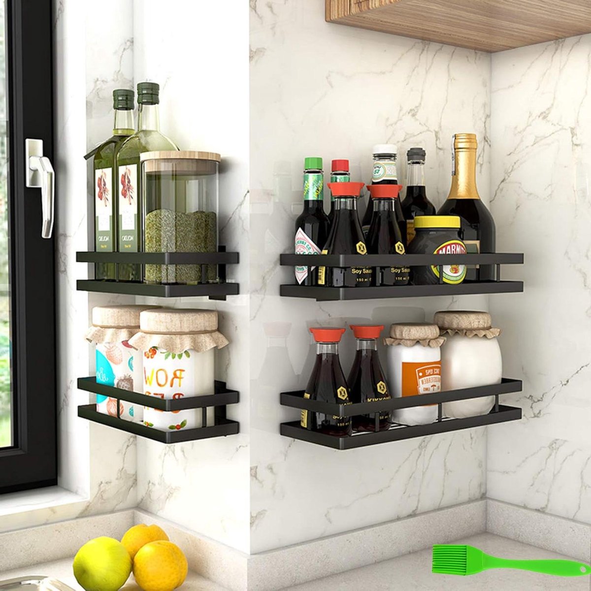 Spice rack, spice rack, spice shelves / Kruidenrek