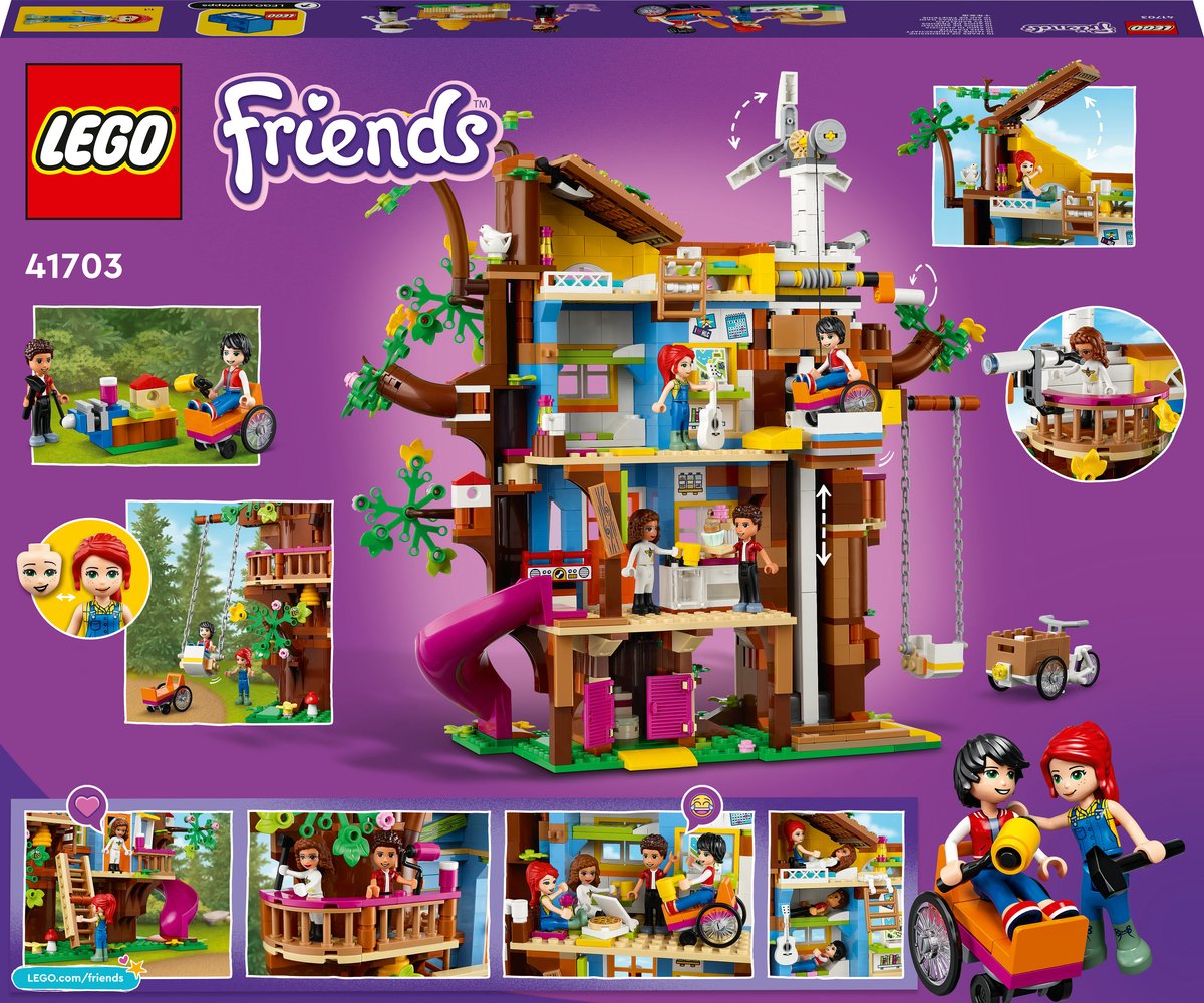 LEGO Friends Vriendschapsboomhut - 41703 — afbeelding 14
