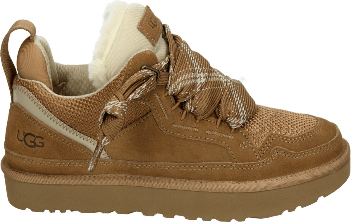 UGG LOWMEL W - Lage sneakersDames sneakers - Kleur: Cognac - Maat: 39 op Prijzenvolger.com