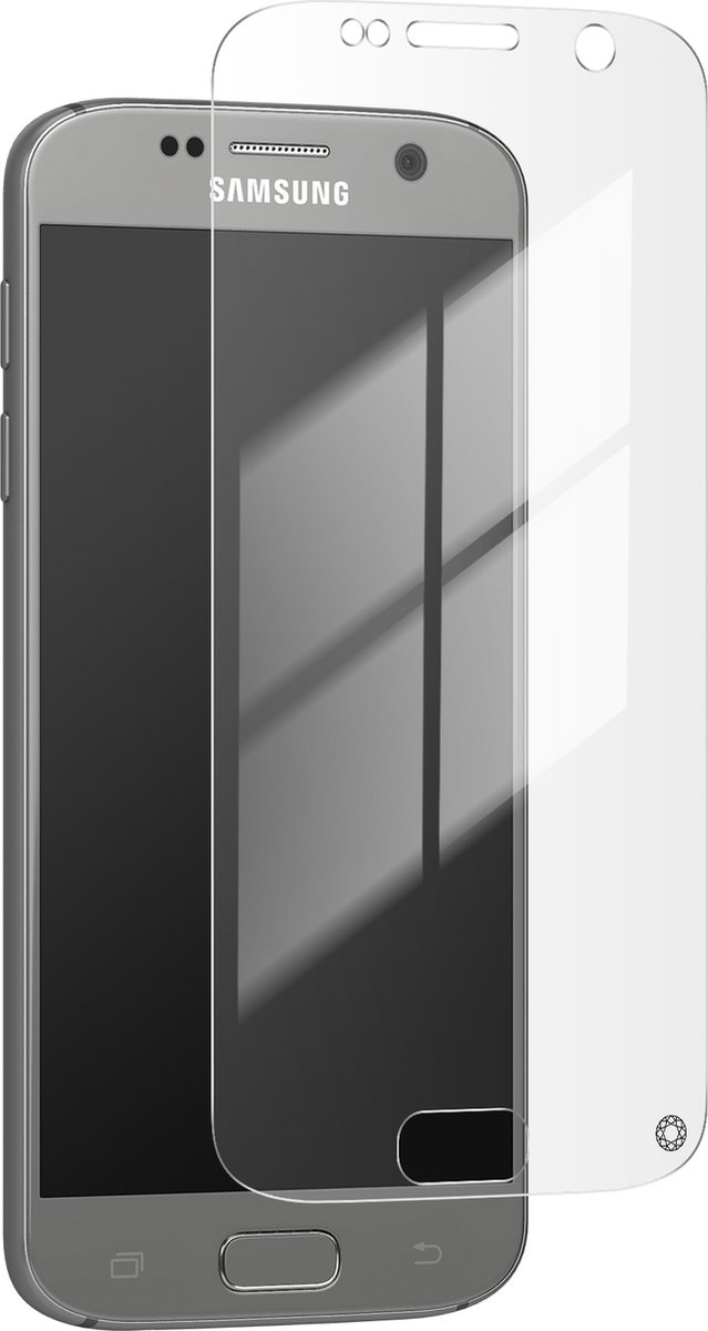 Force Case, Schermbeschermer Geschikt voor Samsung Galaxy S7 Oleofoob 3D, Transparant