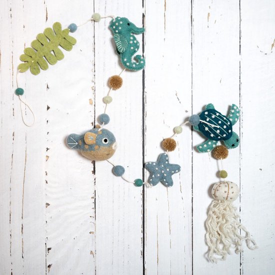 Vilt Slinger - Sealife Thema Decoratie