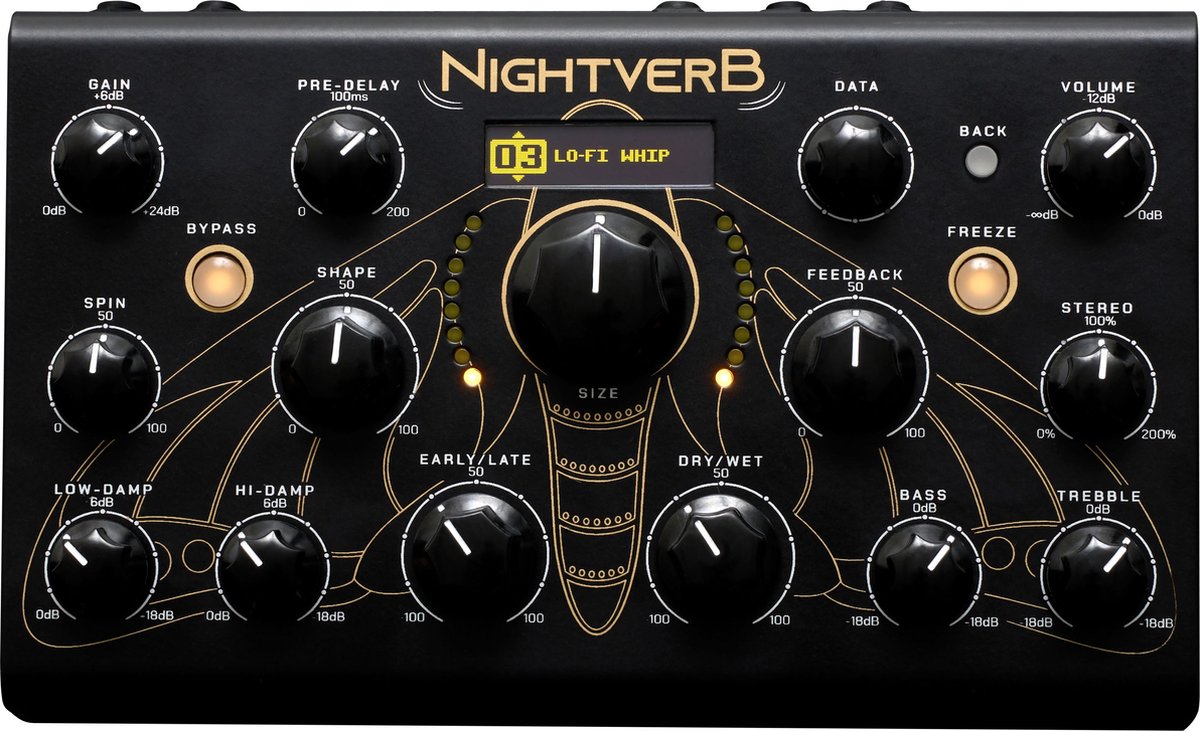 Erica Synths Nightverb - Digitaal effect-unit voor keyboards