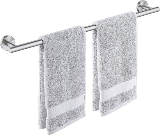 KES Chrome Handdoekenrek Wandmontage Badkamer Handdoekhouder Douche