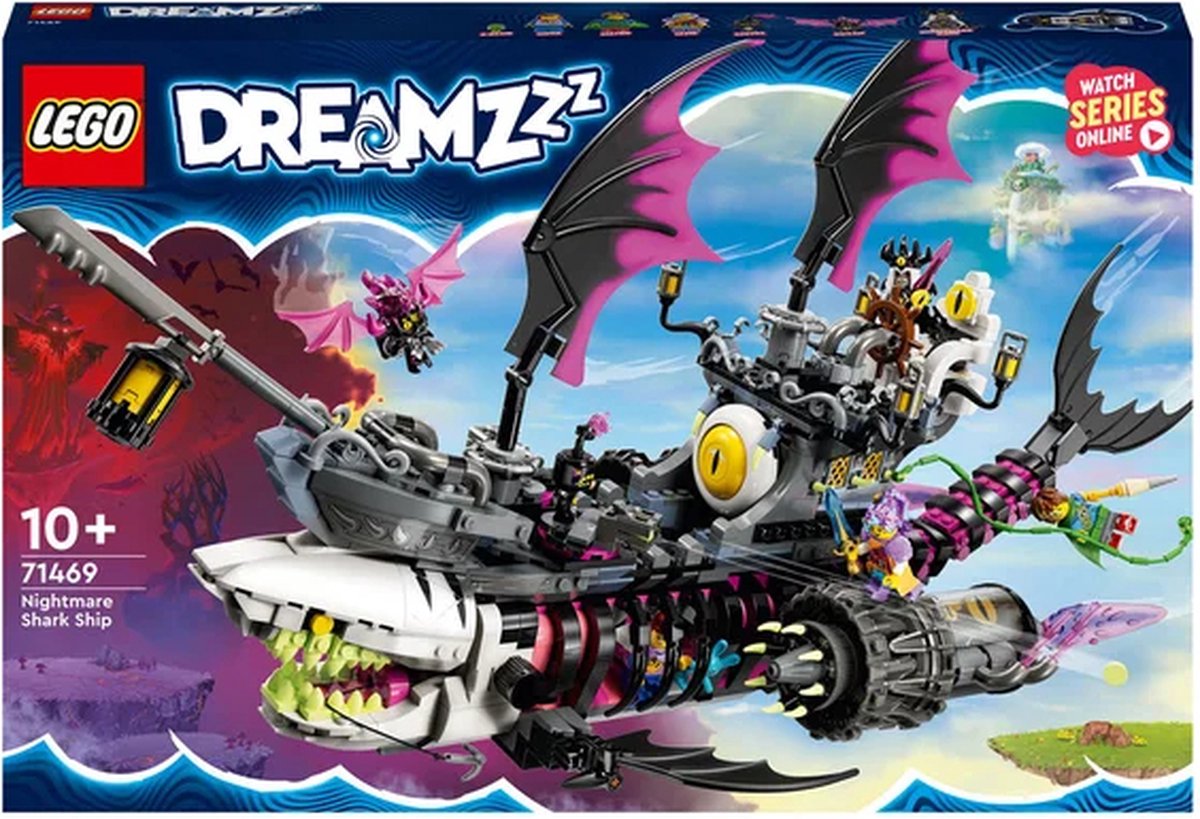 LEGO DREAMZzz Nachtmerrie Haaienschip Piratenschip Speelgoed - 71469 — afbeelding 9