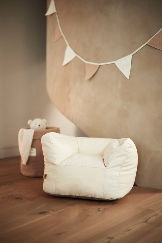 Jollein Kinderfauteuil - Twill - Natural van Merkloos — afbeelding 5
