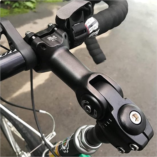 CYSKY Fiets Verstelbare Stuurpen 31.8 130mm 0-60° Graden Aluminium Legering MTB Stuurpen Stuurstang Stuurpen voor Mountainbike, Racefiets, MTB, BMX, Wielrennen (130mm